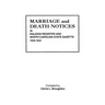 Marriage and Death Notices in Raleigh Register and North Carolina State Gazette, 1826-1845