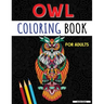 An Adult Coloring Book with Cute Owls: Coloring Book for Adults, Amazing Owl Designs