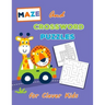 Crossword Puzzles and Maze for Clever Kids: Universal Crossword Puzzle - The Kid's Awesome Activity Book Games Puzzles Mazes and More!