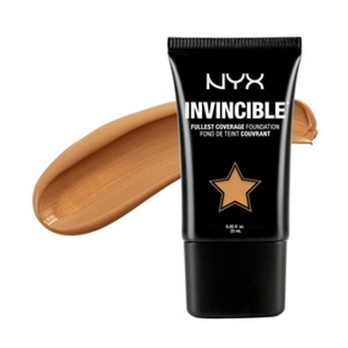 NYX Invincible Fullest Coverage Foundation - Honey Beige