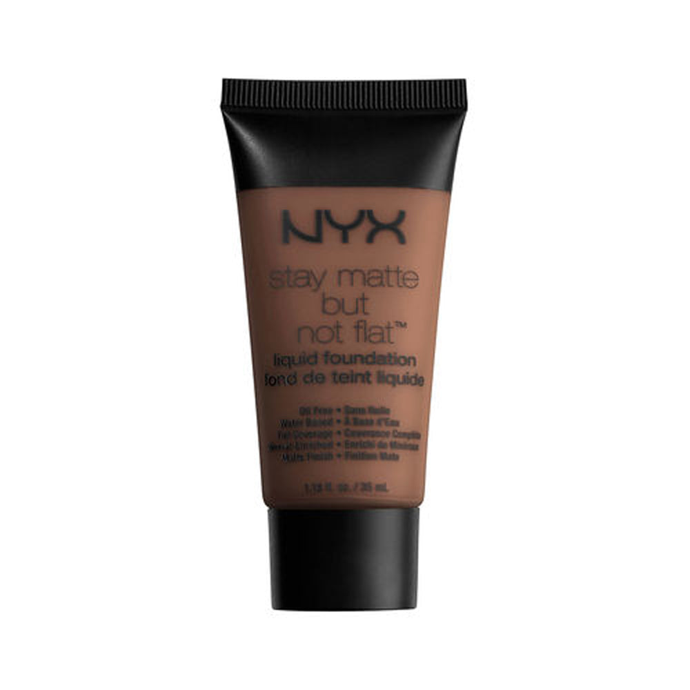 NYX Stay Matte But Not Flat Liquid Foundation - Deep Dark