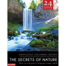The Secrets of Nature: Grayscale coloring books: Color over the gray to bring your images lifely with 24 stunning grayscale images