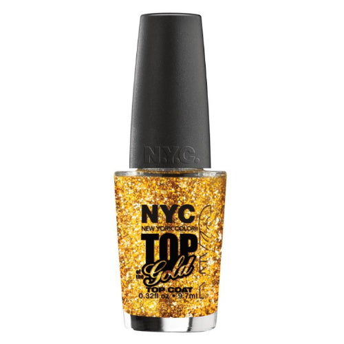 NYC Top Of The Gold Top Coat - Gold