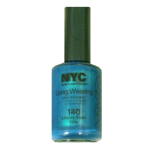 NYC Long Wearing Nail Enamel - Empire State Blue