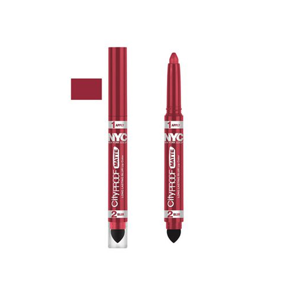 NYC City Proof Matte Blur Lip Color - Red High Line