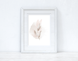 Natural Watercolour Leaves 6 Bedroom Home Wall Decor Print by WinsterCreations™ Official Store