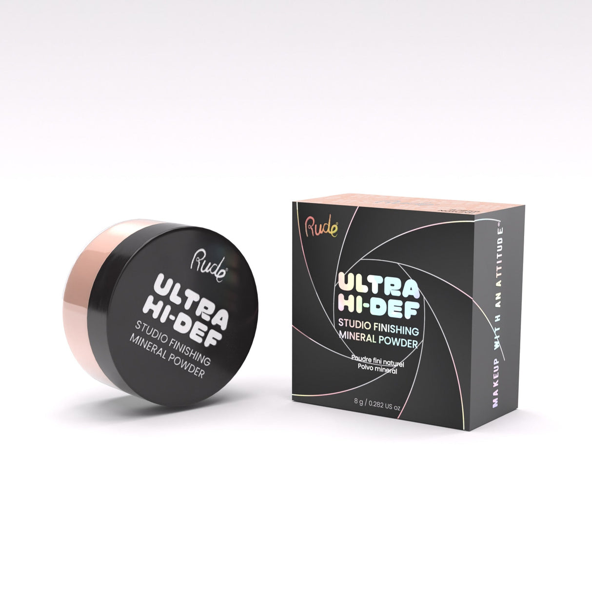 RUDE UHD Studio Finishing Mineral Powder - Natural