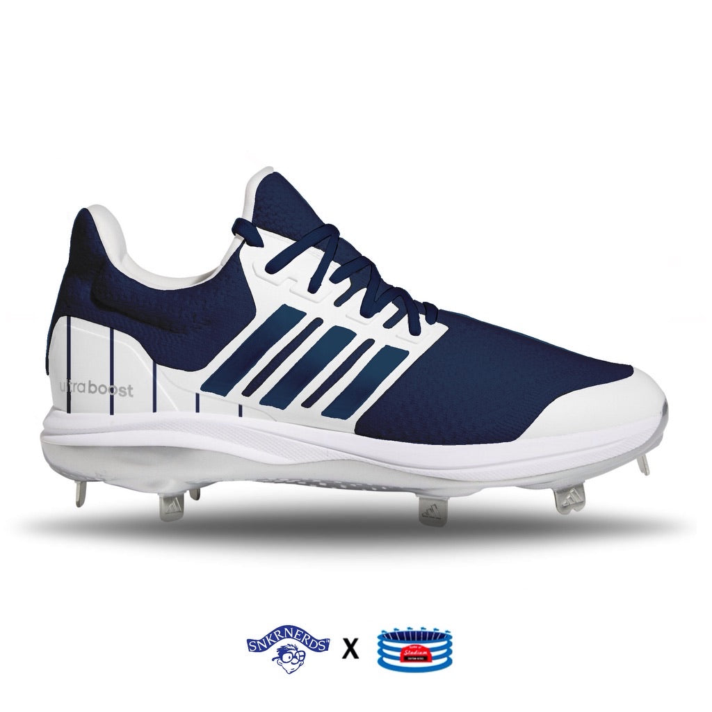 "New York" Adidas Ultraboost DNA 5.0 Cleats by Stadium Custom Kicks