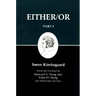 Either/Or, Part I