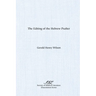 The Editing of the Hebrew Psalter