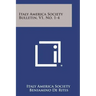 Italy America Society Bulletin, V1, No. 1-4