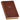 KJV Holy Bible, Standard Size Premium Full Grain Leather Red Letter Edition - Thumb Index & Ribbon Marker, King James Version, Brown Debossed