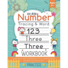 Number Tracing and word practice workbook for kids +3: Learn How To Write Numbers From 0 To 20 - Number Practice Workbook for Preschoolers
