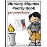 Nursery Rhymes Poetry Book for Preschools: Perfect Interactive and Educational Gift for Baby, Toddler 1-3 and 2-4 Year Old Girl and Boy