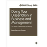 Doing Your Dissertation in Business and Management