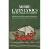 More Latin Lyrics, from Virgil to Milton