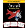 Aircraft Coloring Book: 50 Premium Quality Airplane Coloring Pages