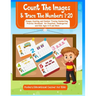 Count The Images And Trace The Numbers 1-20: Images Counting and Number Tracing Handwriting Practice Workbook for Preschool, Kindergarten and Kids Age