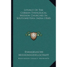 Liturgy Of The German Evangelical Mission Churches In Southwestern India (1860)