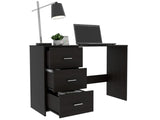 Berlin Three Drawers Desk by FM FURNITURE