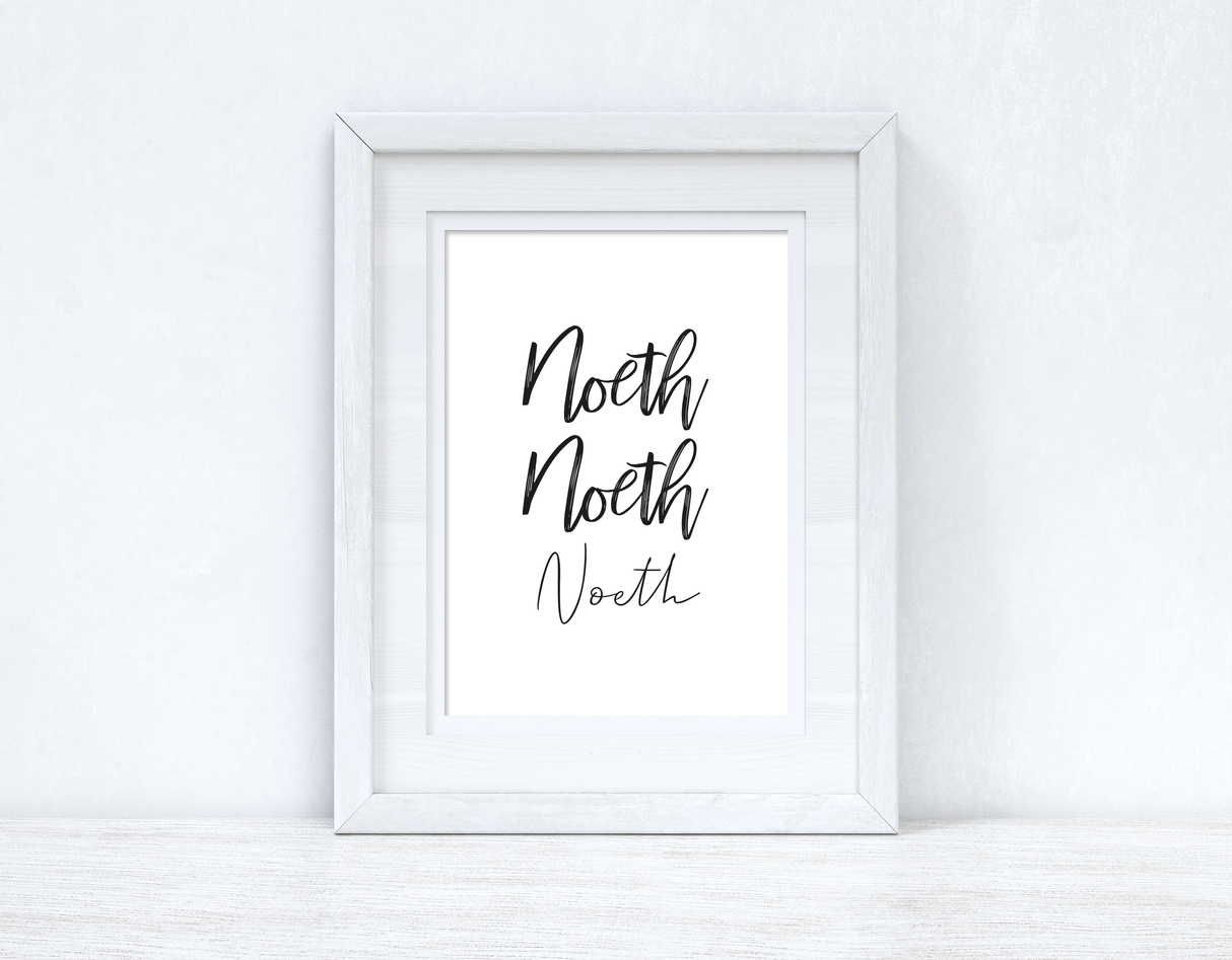 Noeth Naked Naked Naked Home Welsh Decor Wall Decor Print by WinsterCreations™ Official Store