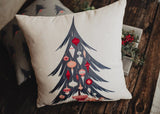 Nordic Christmas Tree Throw Pillow Cover | Christmas tree | Christmas Gifts | Room Decor | Mom Gift | Aaesthetic Room Decor | Room Decor by UniikPillows