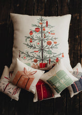 Nordic Pine Christmas Tree | Throw Pillow | Thank you Gift | Teacher Gift | New Home Gift | Grandma Gift | Mom Gift | Rustic Farmhouse Decor by UniikPillows