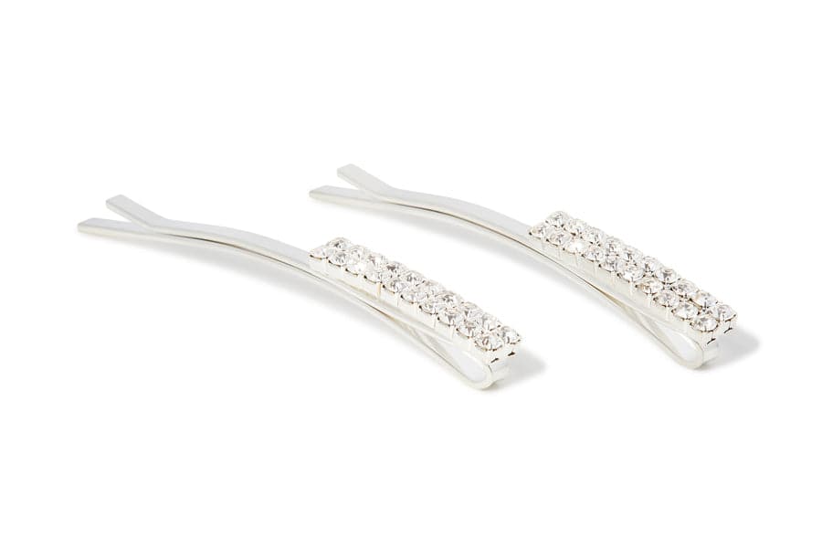 NuMe Double Row Sparkle Hair Pin Set by NuMe