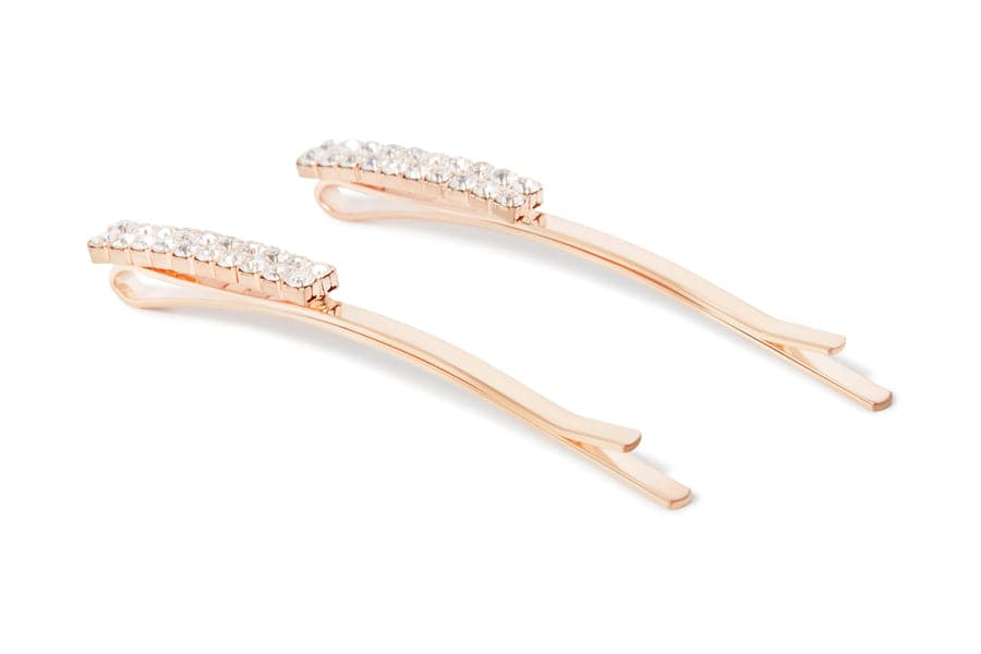 NuMe Double Row Sparkle Hair Pin Set by NuMe