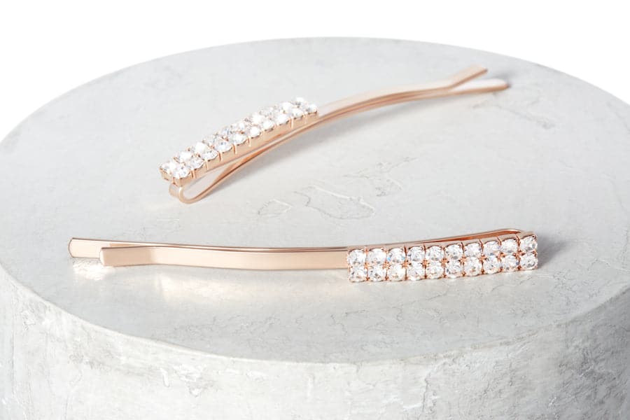 NuMe Double Row Sparkle Hair Pin Set by NuMe