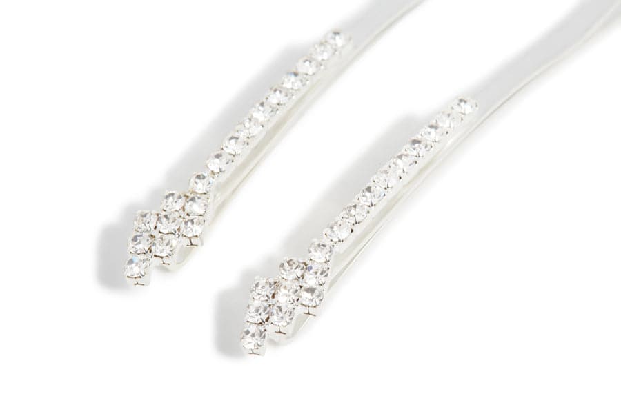 NuMe Zig Zag Sparkle Hair Pin by NuMe