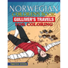 Norwegian Children's Book: Gulliver's Travels for Coloring