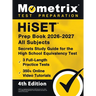 HiSET Prep Book 2026-2027 All Subjects - 3 Full-Length Practice Exams, 350+ Online Video Tutorials, Secrets Study Guide for the High School Equivalenc