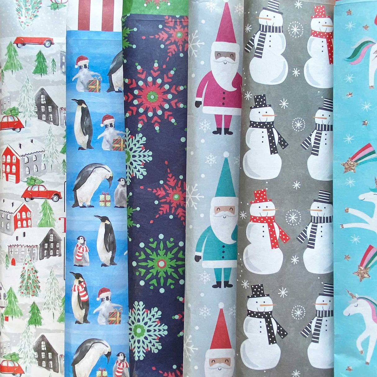 12 Count Medium Christmas Decorative Foam Padded Mailing Envelopes by Present Paper