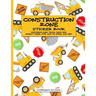 Construction Zone Sticker Book (A KIDSspace Fun Book): Featuring Dump Truck, Back Hoe, Cement Mixer, Stop and Go Signs, and Dirt