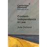Content-Independence in Law