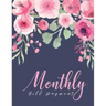 Monthly Bill Payment: Expense Finance Organize your bills and plan for your expenses Monthly Bill Planning Budgeting Record