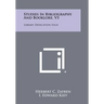 Studies in Bibliography and Booklore, V5: Library Dedication Issue