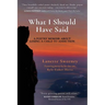 What I Should Have Said: A Poetry Memoir About Losing A Child to Addiction