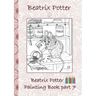 Beatrix Potter Painting Book Part 7 ( Peter Rabbit ): Colouring Book, coloring, crayons, coloured pencils colored, Children's books, children, adults,
