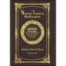 Large Print - The Swiss Family Robinson, Volume 1 of 2 - Grand Type Collector's Edition - Matte Hardcover with Dust Jacket