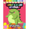 Cute Kawaii Animals: Color By Numbers, Stress Free Meditation Activity Book For Kids Of All Ages (50 Super Adorable Pets)
