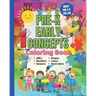 JahamaKidz PreK Early Concepts Coloring Book: 100 pages Great For Kindergarten Homeschool and Prek Homeschooling Early Learning VPK Coloring Book Pres