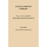 Little Compton Families. Little Compton, Rhode Island. Volume I