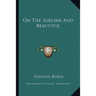 On The Sublime And Beautiful
