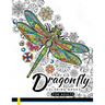 Dragonfly Coloring Books for Adults: Magical Wonderful Dragonflies in The flower garden
