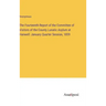 The Fourteenth Report of the Committee of Visitors of the County Lunatic Asylum at Hanwell: January Quarter Session, 1859