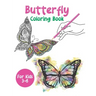 Butterfly Coloring Book For Kids 3-6: Beautiful Butterfly Designs Coloring Book
