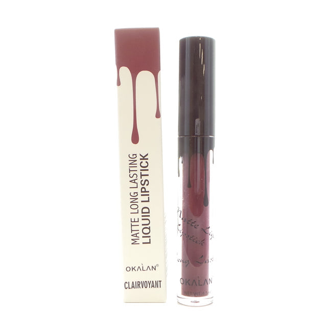 OKALAN Matte Long Lasting Liquid Lipstick - Clairvoyant