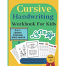 Cursive Handwriting Workbook For Kids: 3 in 1 Writing Practice Book to Master Letters, coloring & Word Search / 112 Pages / 8.5 x 11 / book 5